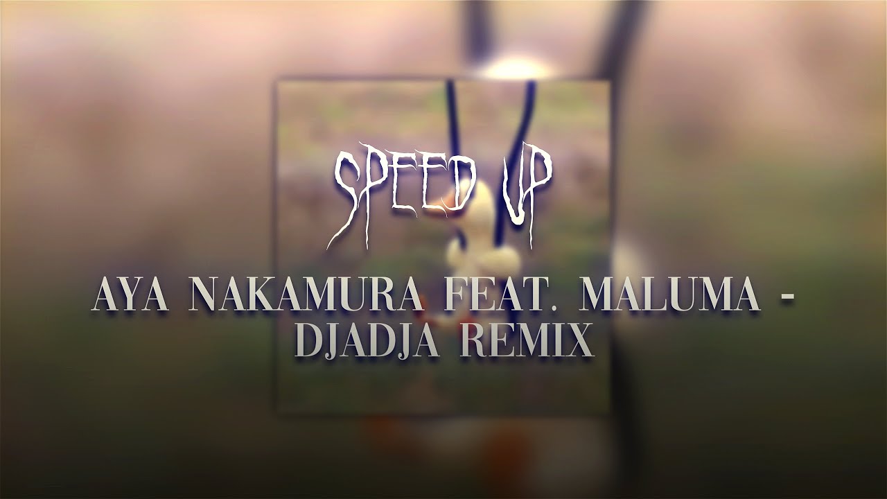 AYA NAKAMURA FEAT. MALUMA - DJADJA REMIX | SPEED UP
