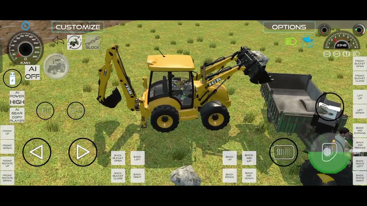 ट्रैक्टर और जेसीबीरीडिंग 🚜🚜🚜🚜🥰🥰🥰 