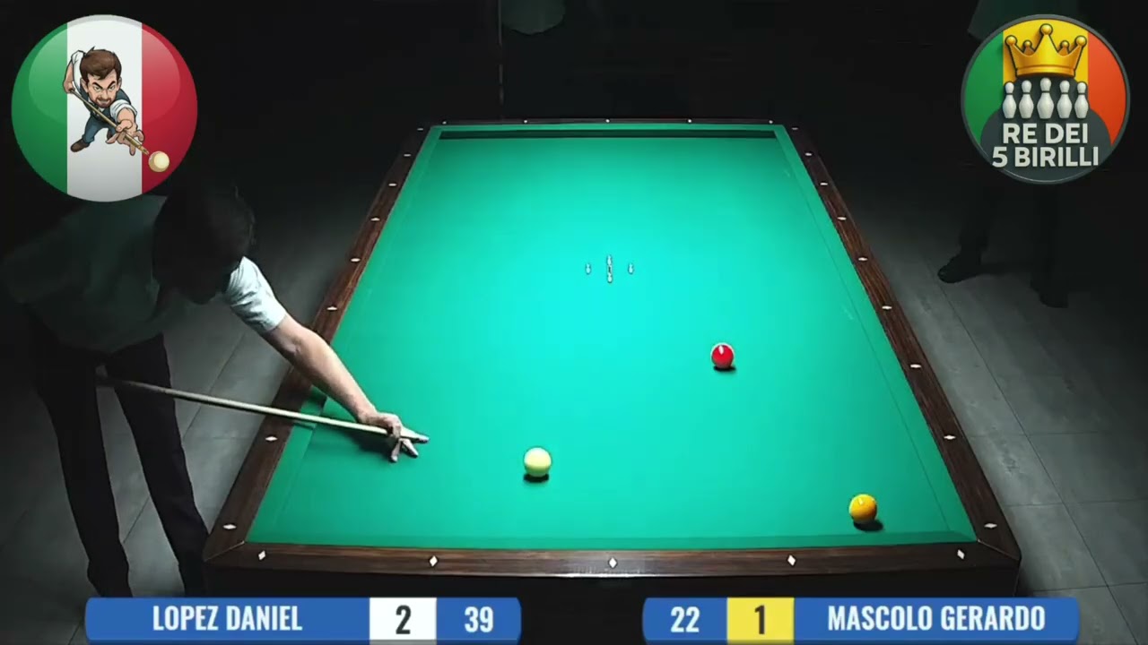 Spareggio Nazionali | Lopez Daniel vs Mascolo Gerardo – Parte 3 🎱🇮🇹