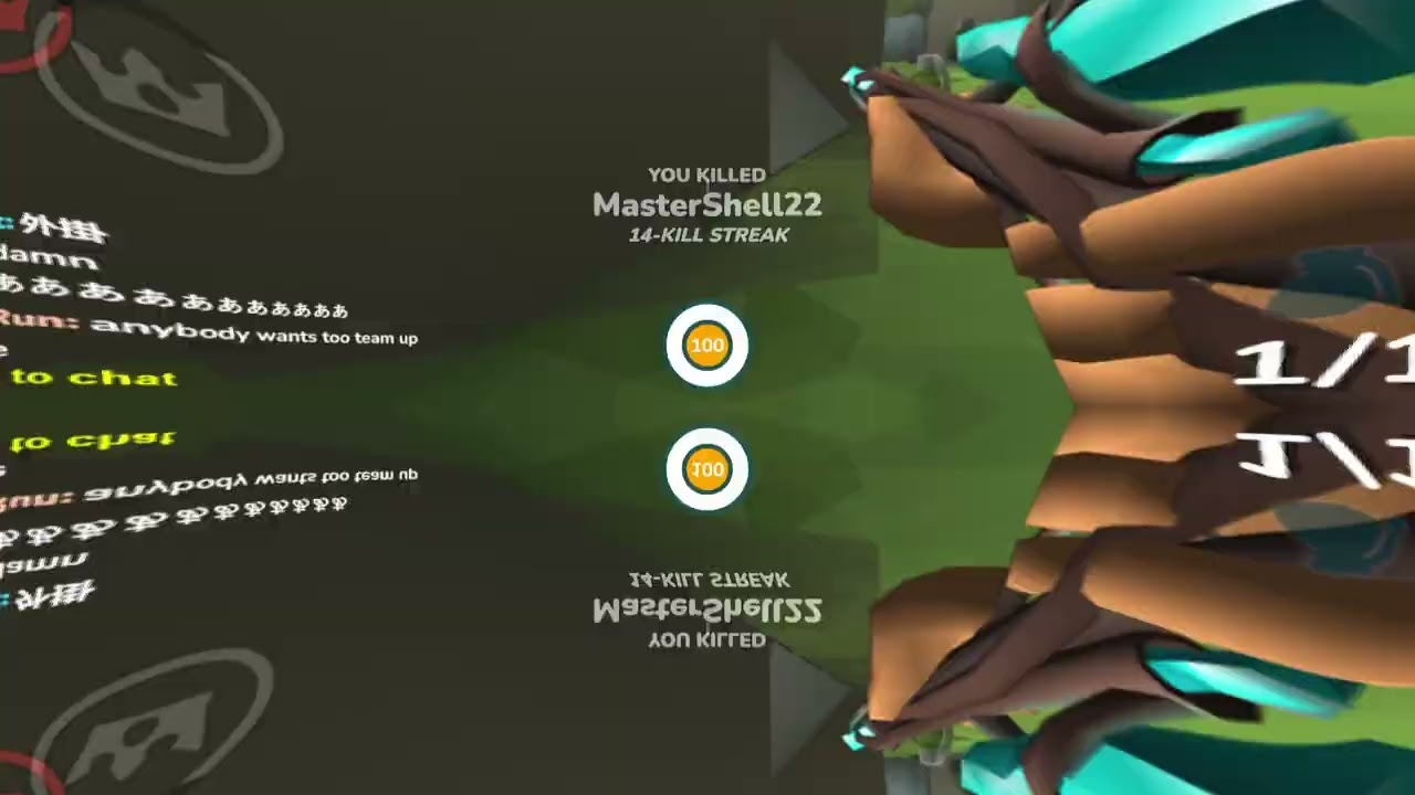 Noob gets small killstreak with crackshot :D