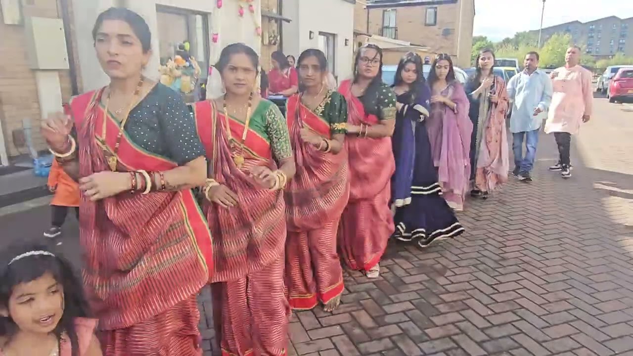 2025 ganpati Bappa Visarjan Leicester to 69 Saint Johns Court, Warwick, England 