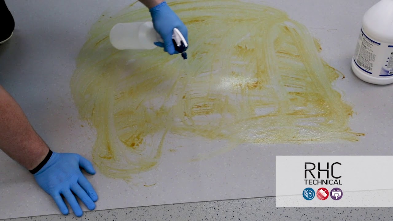 Spot Cleaning for Rubber Sheet & Tile - RHC Technical Videos