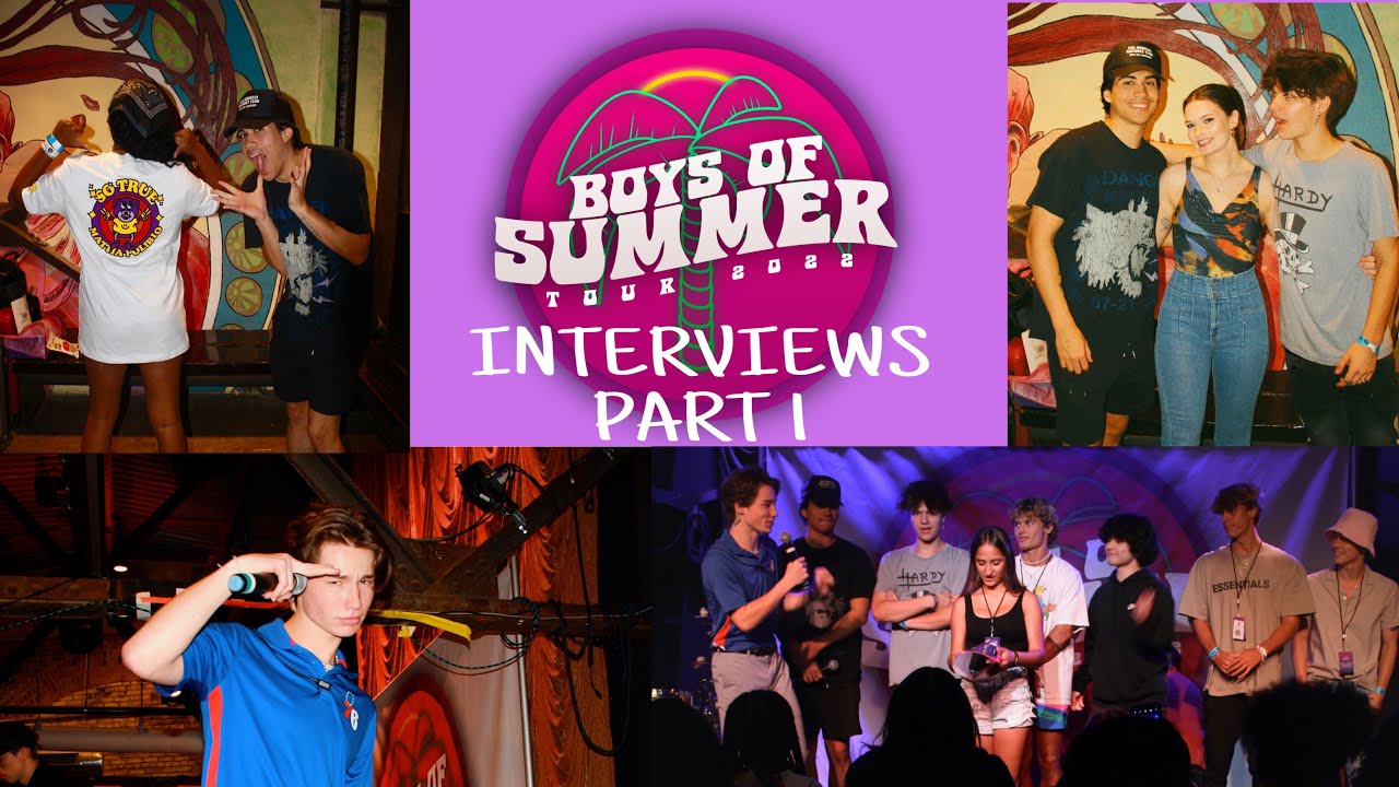 Boys of Summer Tour Interviews (Part 1)
