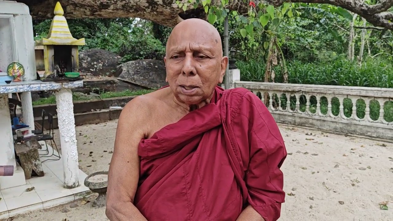 හුදකලා වන අරණක තනිව වැඩ හිදිමින් රෝගින් සුවපත් කරන යතිවරයාණෝ.....