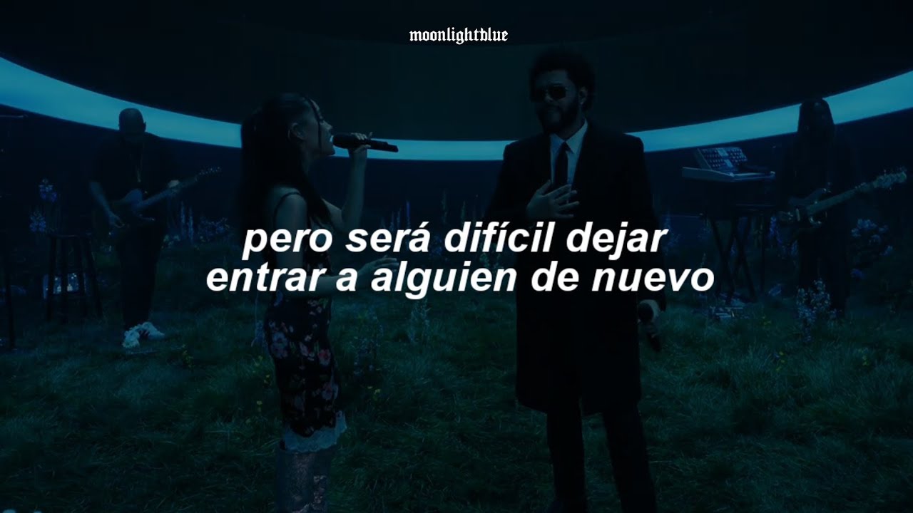 Ariana Grande, The Weeknd - Off The Table (sub espa&ntilde;ol) (live performance) | vevo