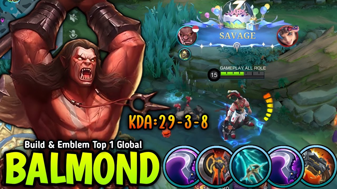 BALMOND SAVAGE 29 KILLS TRYING THIS FULL DAMAGE BUILD ONE VS ALL ☠️ (DAMAGE BRUTAL)
