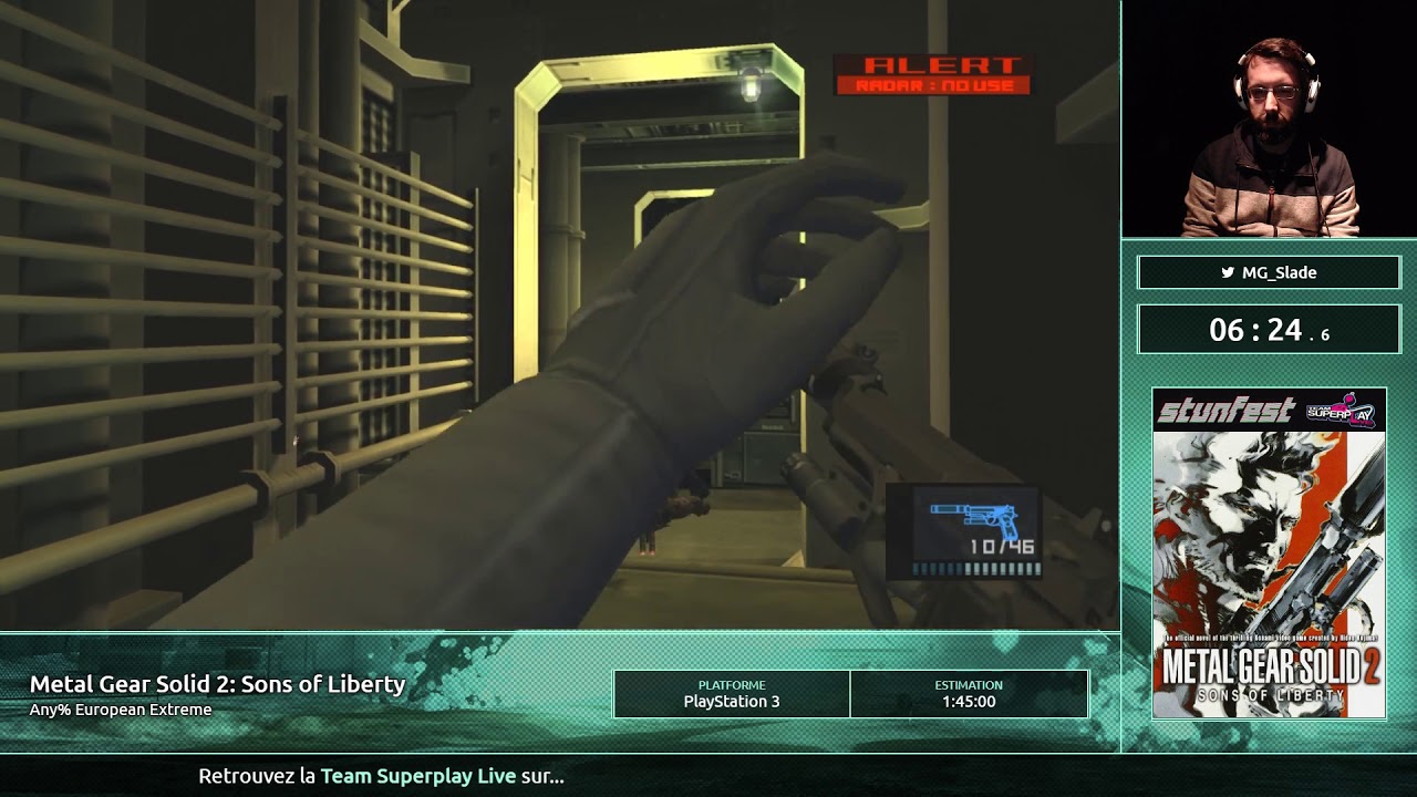 @Stunfest 2019 - TSPL - Metal Gear Solid 2 Any% European Extreme by Slade