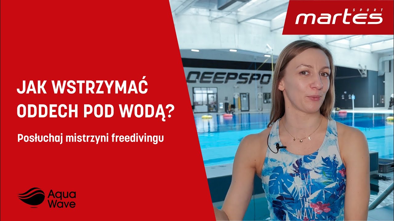 Jak wstrzymuje oddech pod wodą mistrzyni Magda Solich-Talanda?