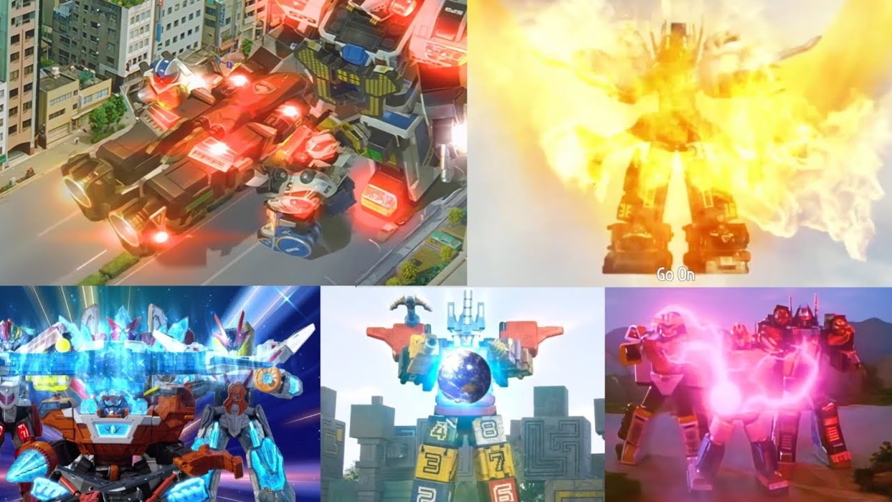 All Super Sentai Mecha Robo Ultimate Finishers (1979-2025)