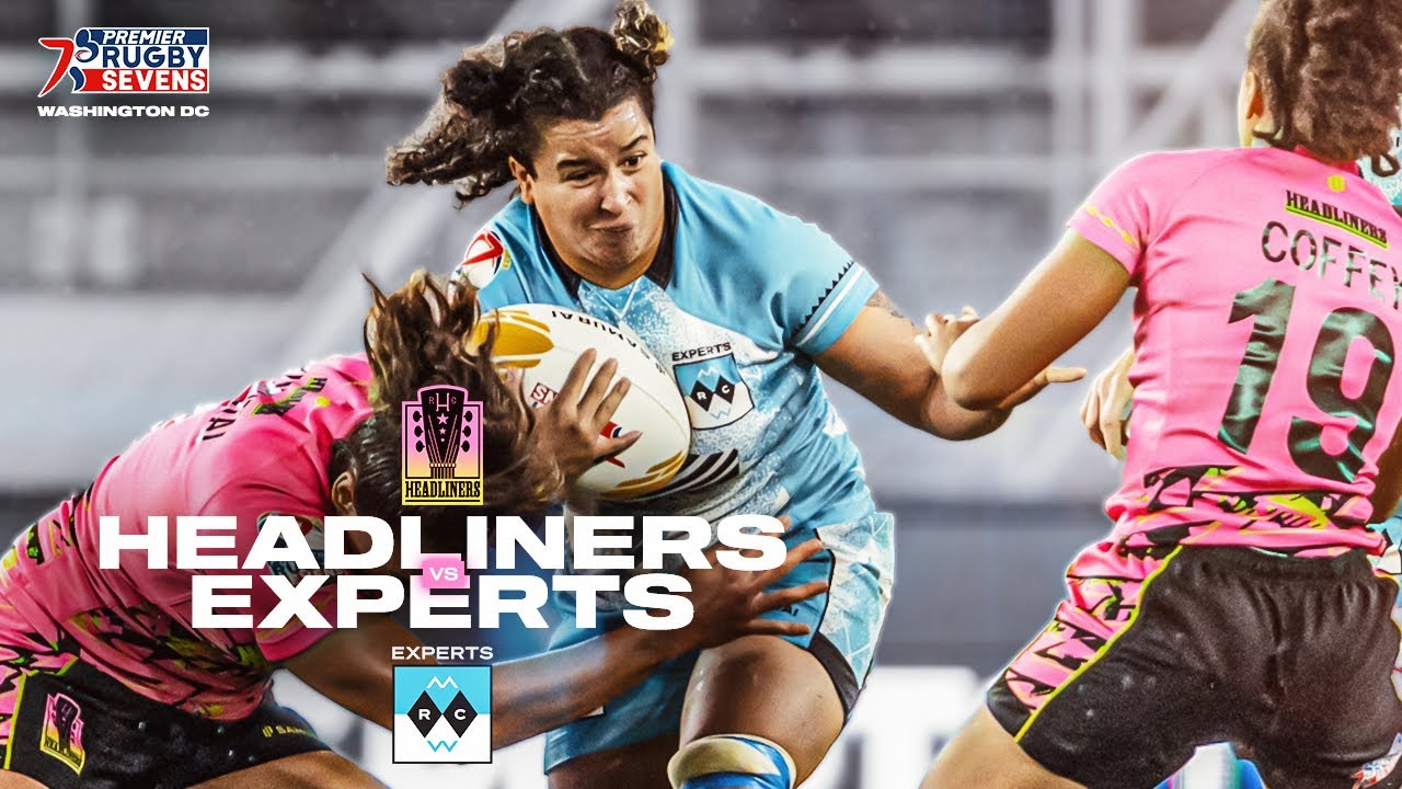 Women’s Headliners v Experts | 2023 Season Championship | Game 5 - D.C. | Premier Rugby Sevens