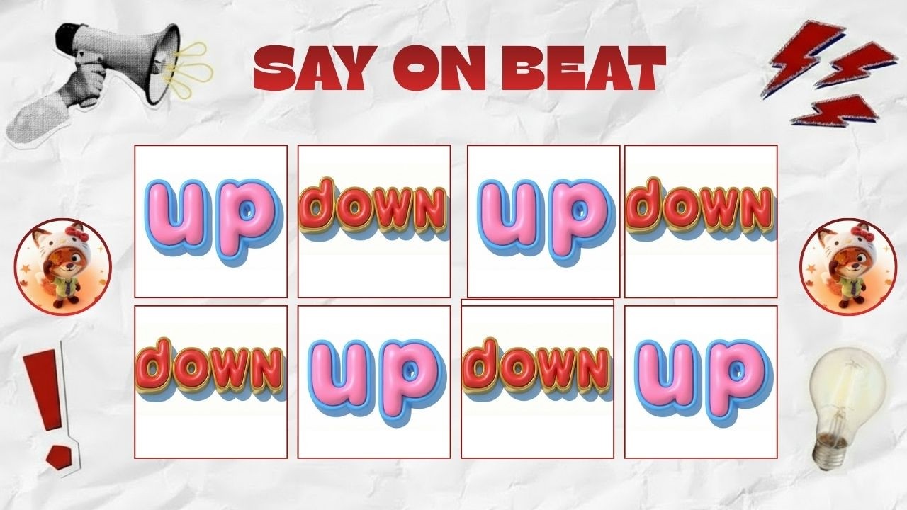 Say The Word On Beat Challenge | Level 1 - 5 | Level Easy to Insane | #saythewordonbeat #challenge