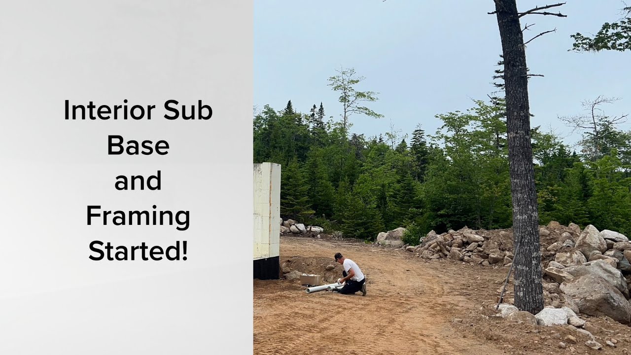 Interior Sub Base and Framing Started! 