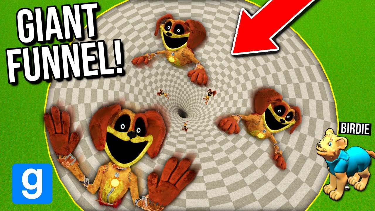 Can DOGDAY escape the INFINITE FUNNEL?! (Garry’s Mod)