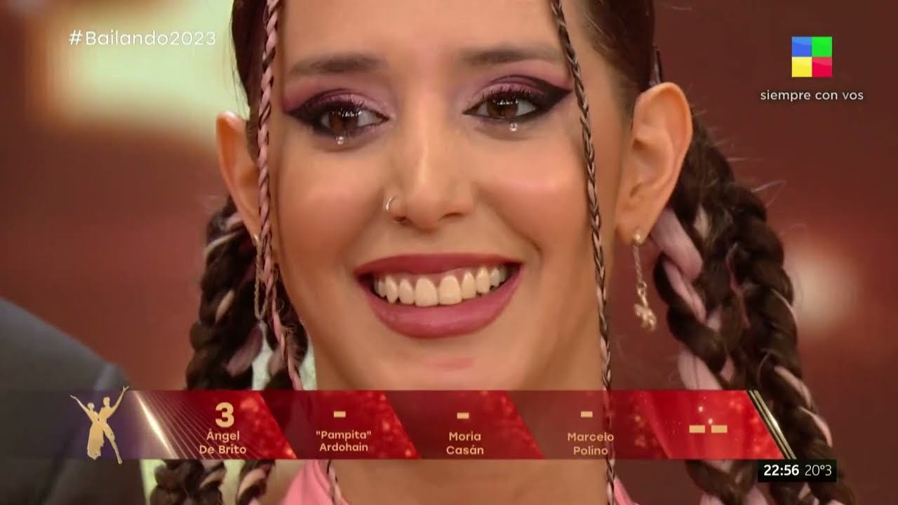 El jurado criticó la coreo de Juliana Díaz en la cuarta ronda