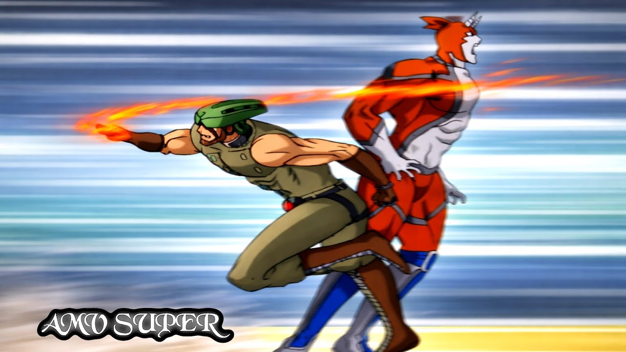 Ultimate muscle/Kinnikuman nisei: Jaeger/Jade vs Dik Dik Van Dick/Gazzelman Amv