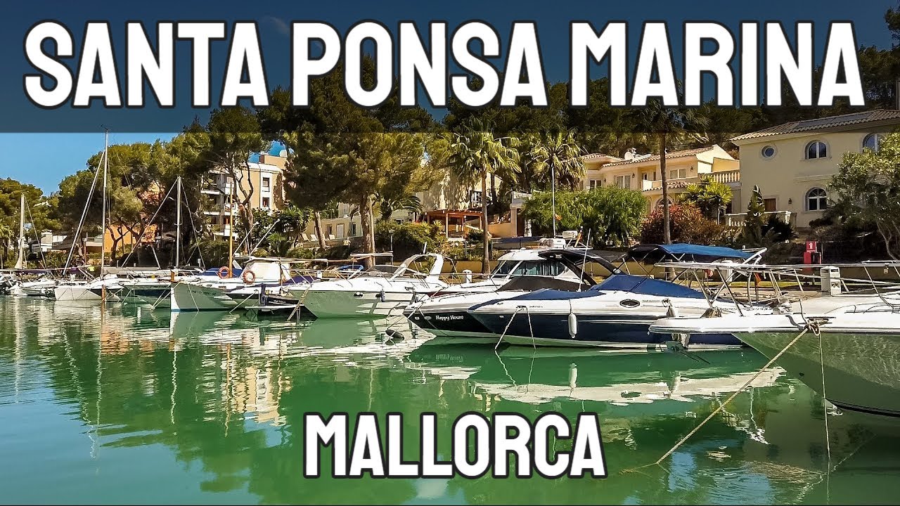 A Walk Around Santa Ponsa Marina, Mallorca