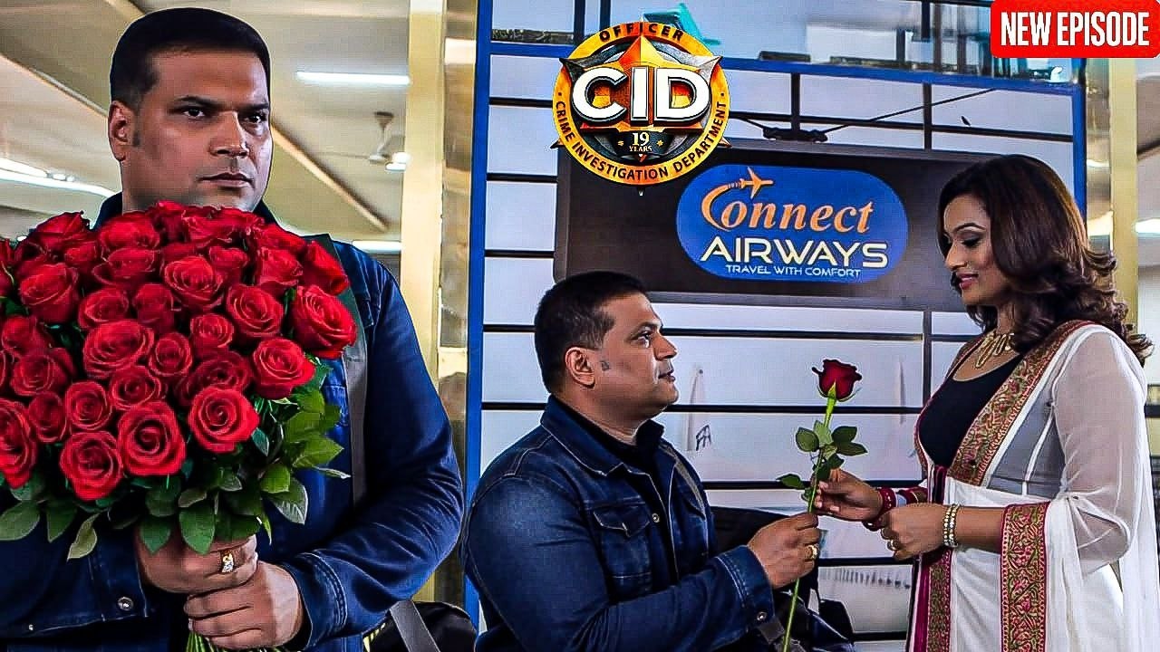 Airport पर घुटनों पर आकर Daya ने अपनी गर्लफ्रेंड को किया Propose || C.I.D || Latest Episode ||