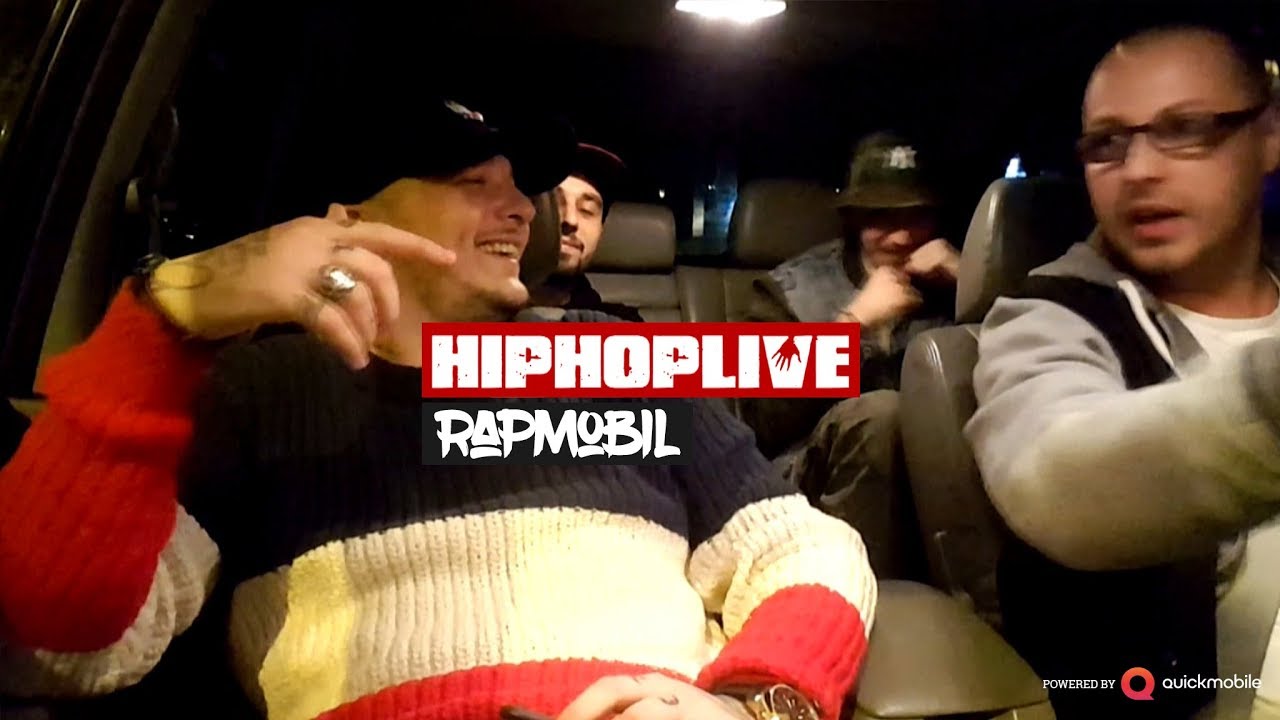 El Nino, Samurai sj DJ Gaga in RapMobil | HipHopLive