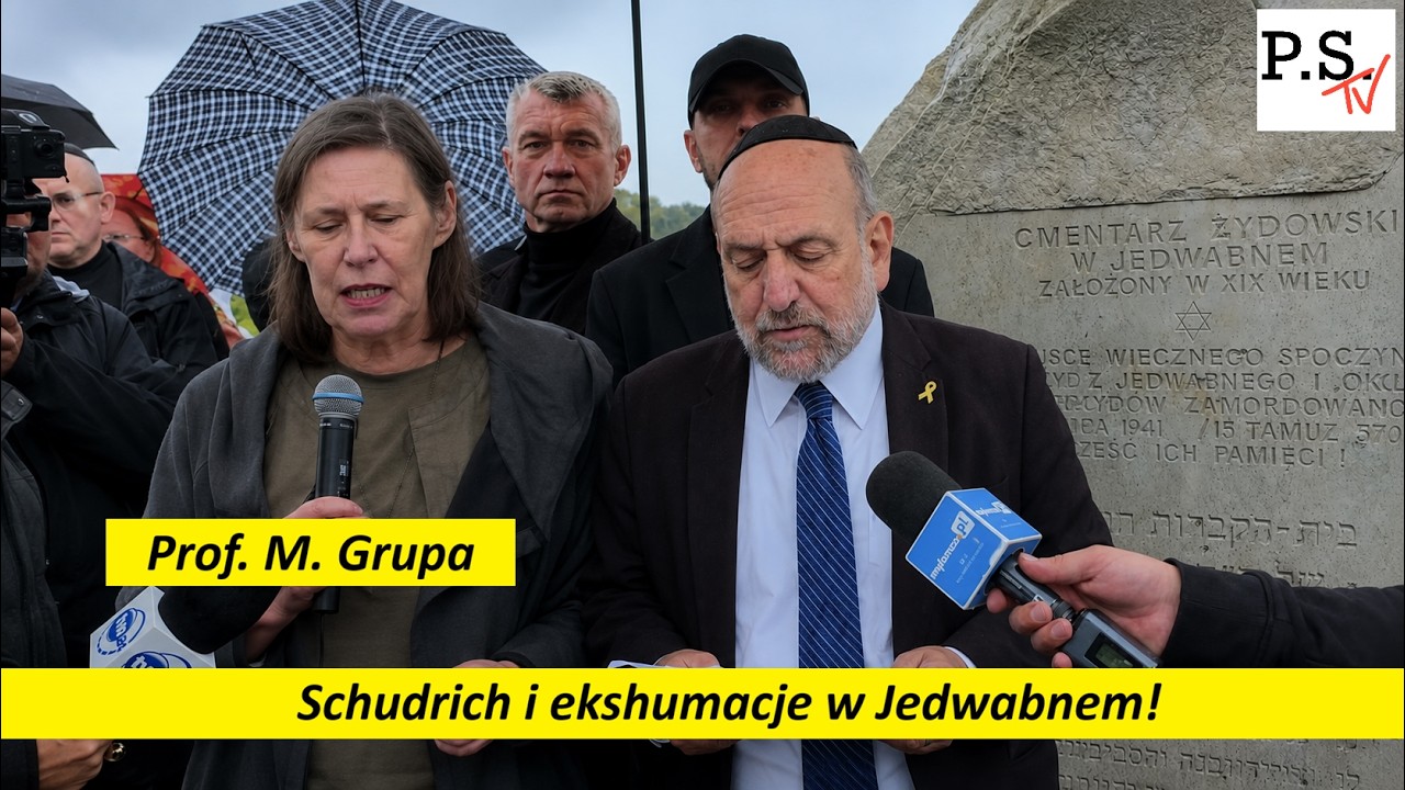 Prof. M. Grupa on Schudrich and the Jedwabne exhumations