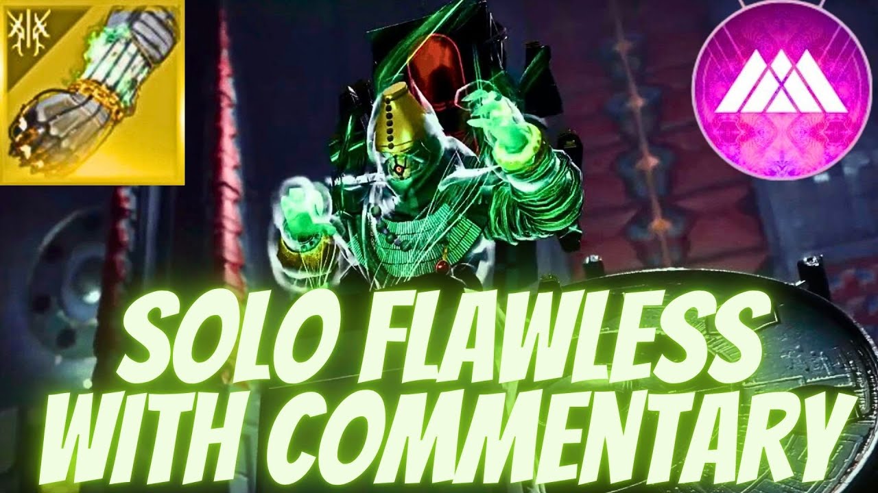 Solo Flawless Sundered Doctrine With Commentary- Lots of Tips and Tricks (Prismatic Warlock)