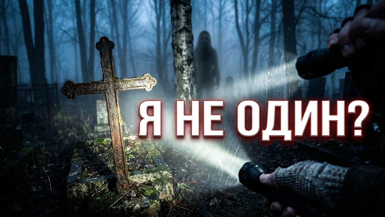 КРИКИ НА ПОГОСТЕ НОЧЬЮ  УХ КАК СТРАШНО. КАЖЕТСЯ КТО ТО ВЫСКОЧИТЬ ИЗ-ЗА ДЕРЕВА