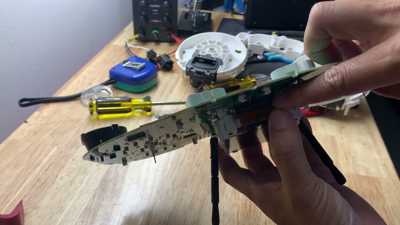 Audi TT instrument cluster backlight LED swap