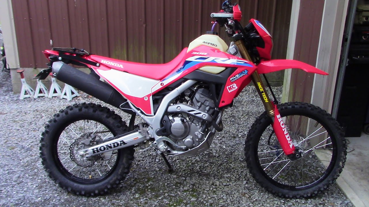 Установка увеличенного бензобака CRF300L Acerbis на 3,6 галлона!