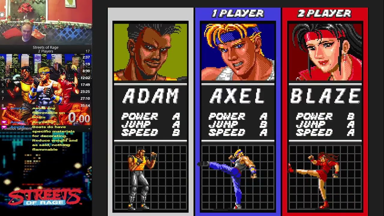Highlight: Beating Streets Of Rage 2 Player easy in 33:07
