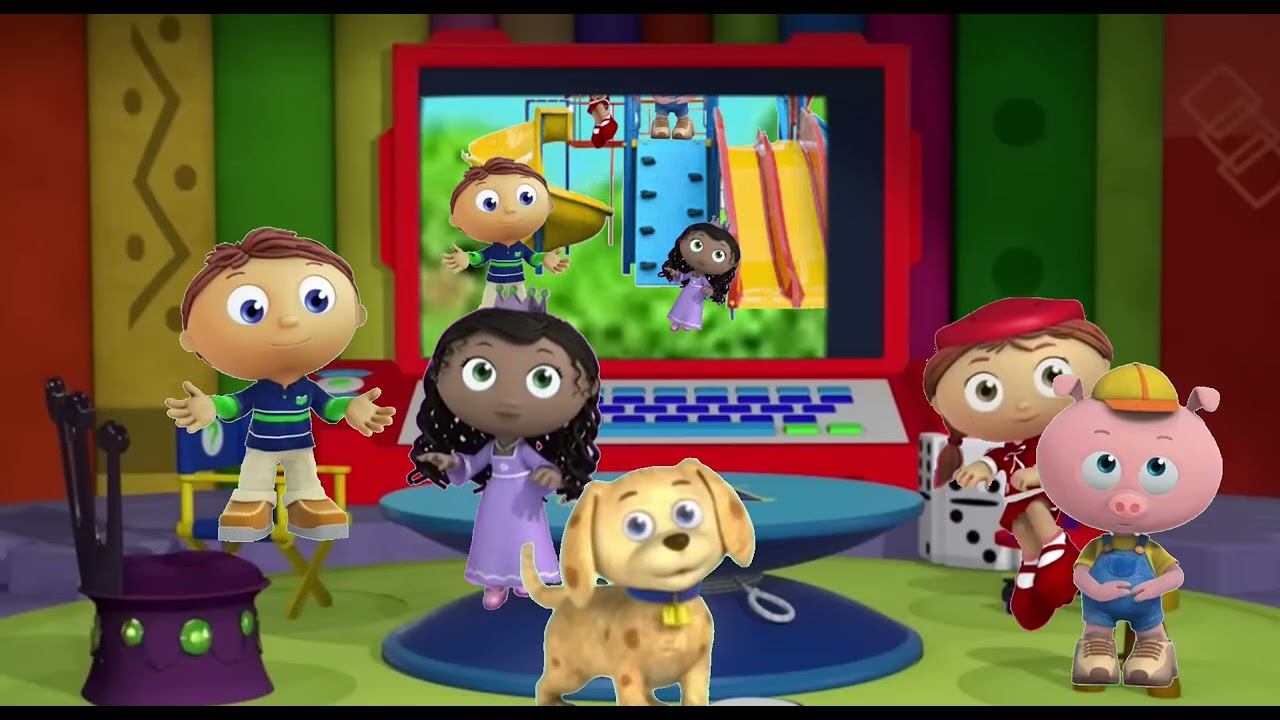 Super Why in The Little Engine That Could -Pt 1