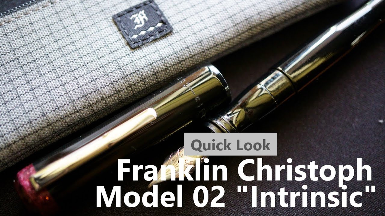Quick Look : Franklin Christoph Model 02 Intrinsic (M.CI grind)