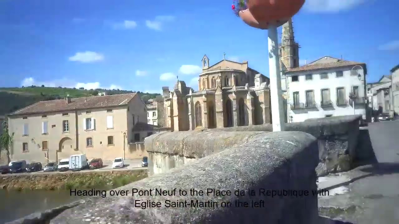 French life - A walk around the town of Limoux in the South of France