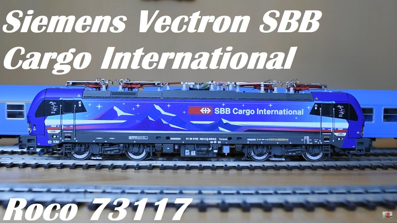 Prezentare Siemens Vectron SBB Cargo International | Roco 73117