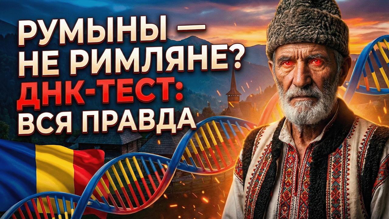 ДНК РУМЫНИЯ: РИМ ЭТО ВЕЛИКАЯ ЛОЖЬ! ДНК ДОКАЗАЛА: ОНИ НЕ РИМЛЯНЕ