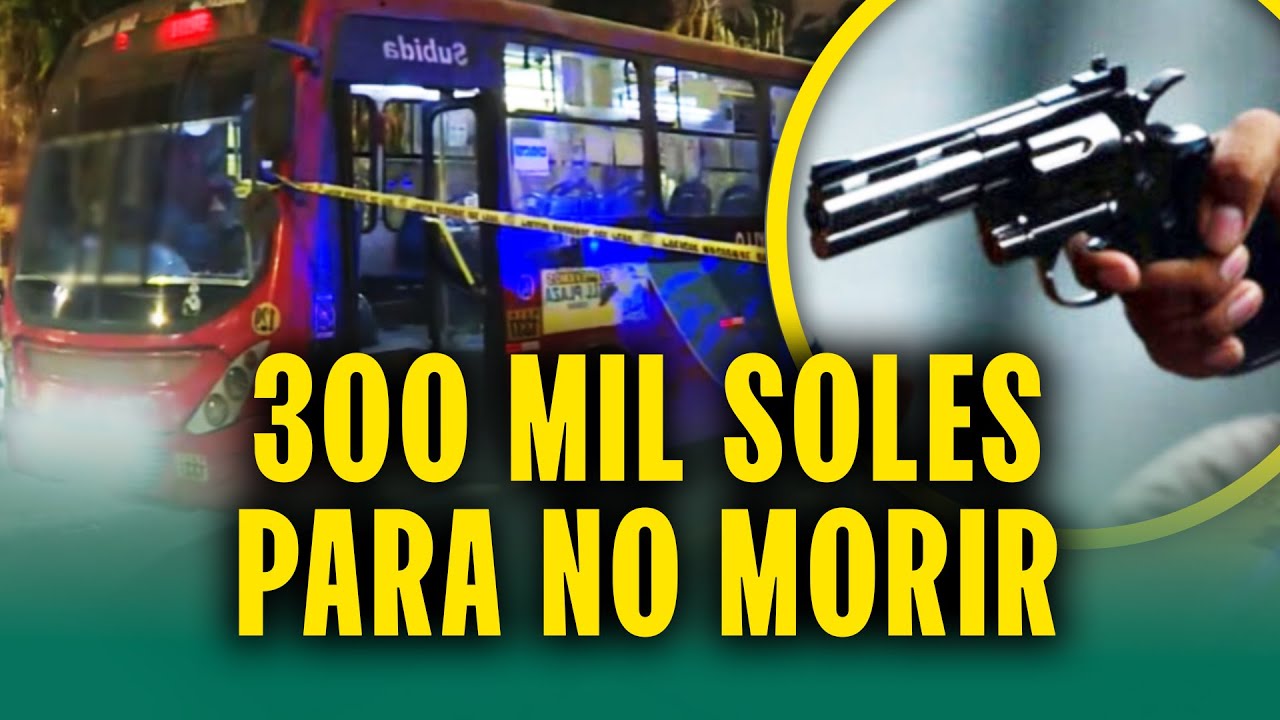 ¡Pagan 300 mil soles en cupos para sobrevivir! Más de 20 choferes asesinados por extorsionadores