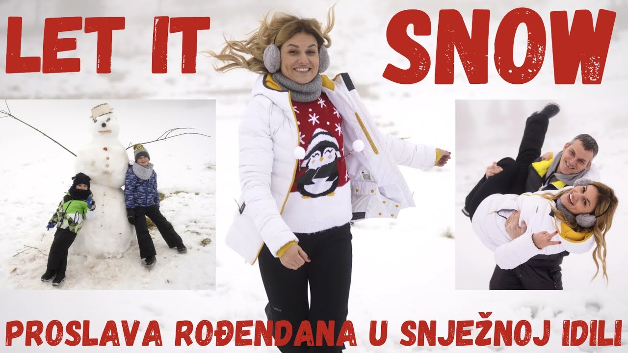 Snježno je