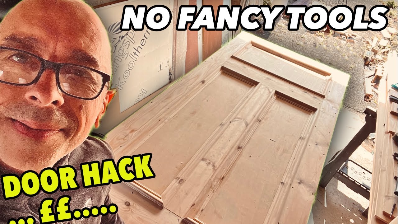 How I built this stunning front door | No woodworking skills