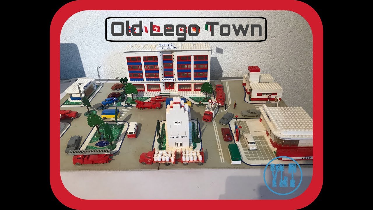 Old Vintage Lego Town / 1:87 Cars