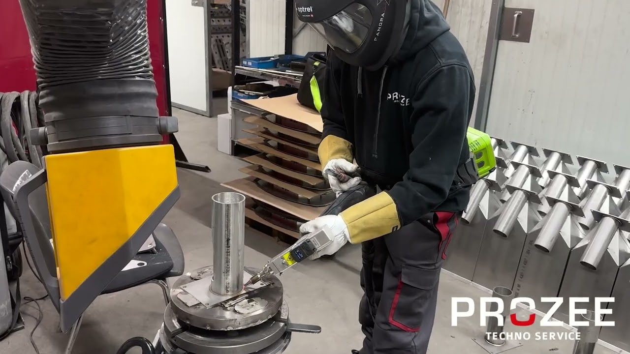 Laserlassen van RVS machineonderdelen