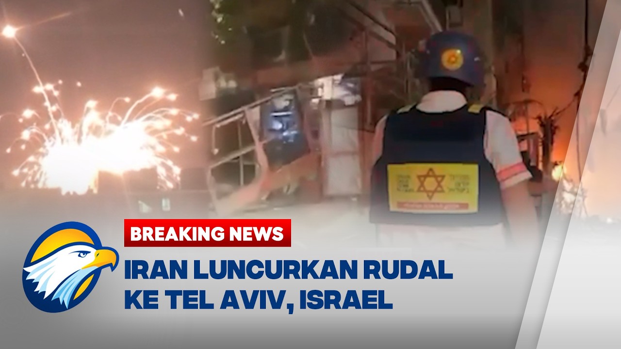 BREAKING NEWS - Iran Balas Serangan AS-Israel, Luncurkan Rudal ke Tel Aviv