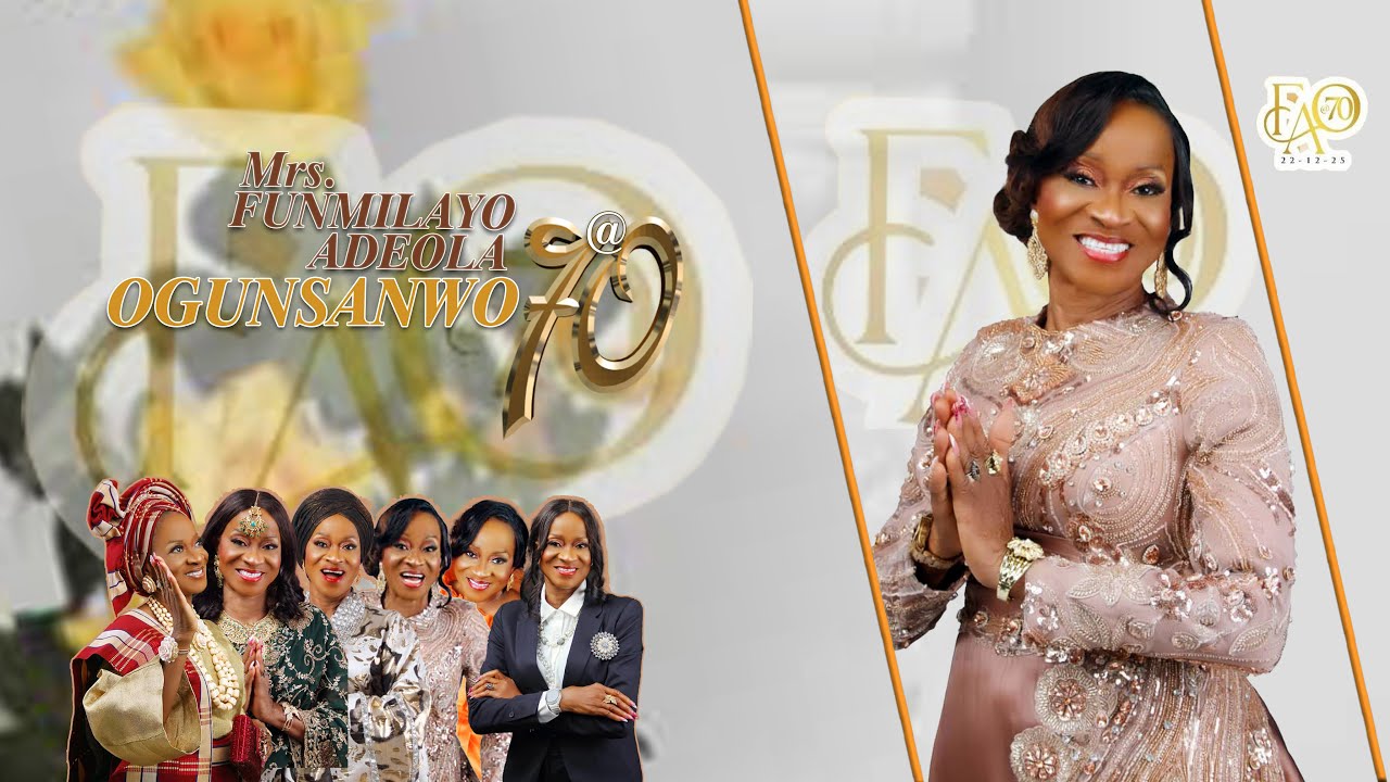 Mrs Funmilayo Adeola Ogunsanwo 70th Birthday Ceremony