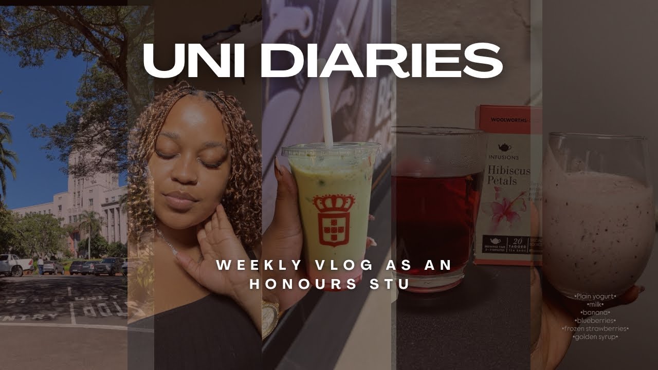 #weeklyvlog| Spend a few days with me|Honours Seminars| Got my hair done| Errands #vlog #300subs 