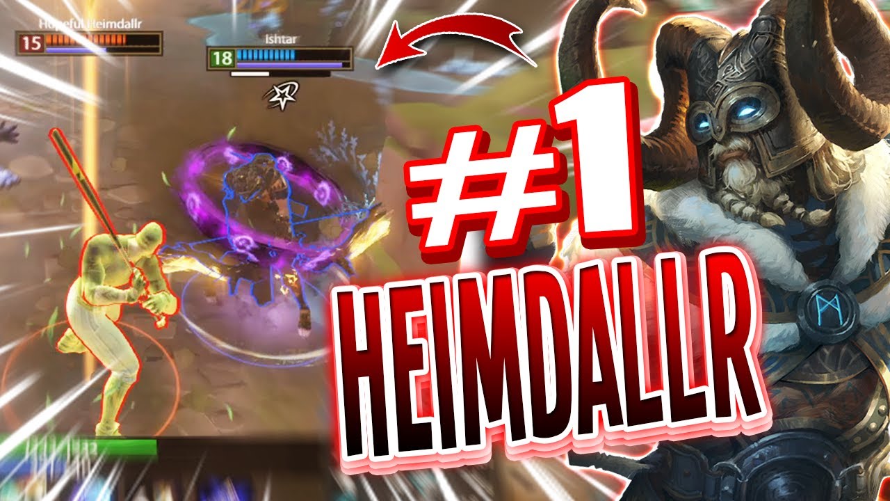I Watched the NUMBER 1 Heimdallr Player in Smite... He's Insane