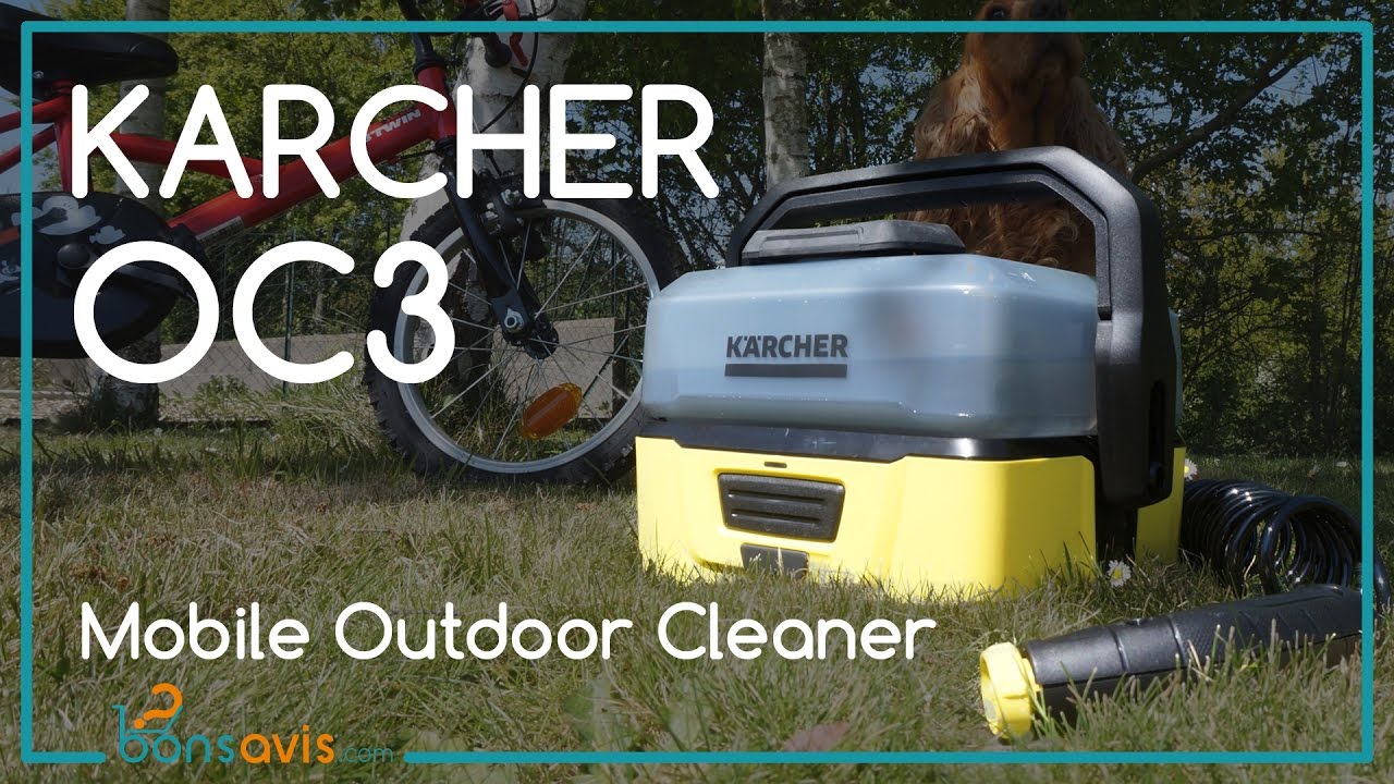KARCHER TO GO - OC3 │ Nettoyeur basse pression sans fil │ Mobile Outdoor Cleaner