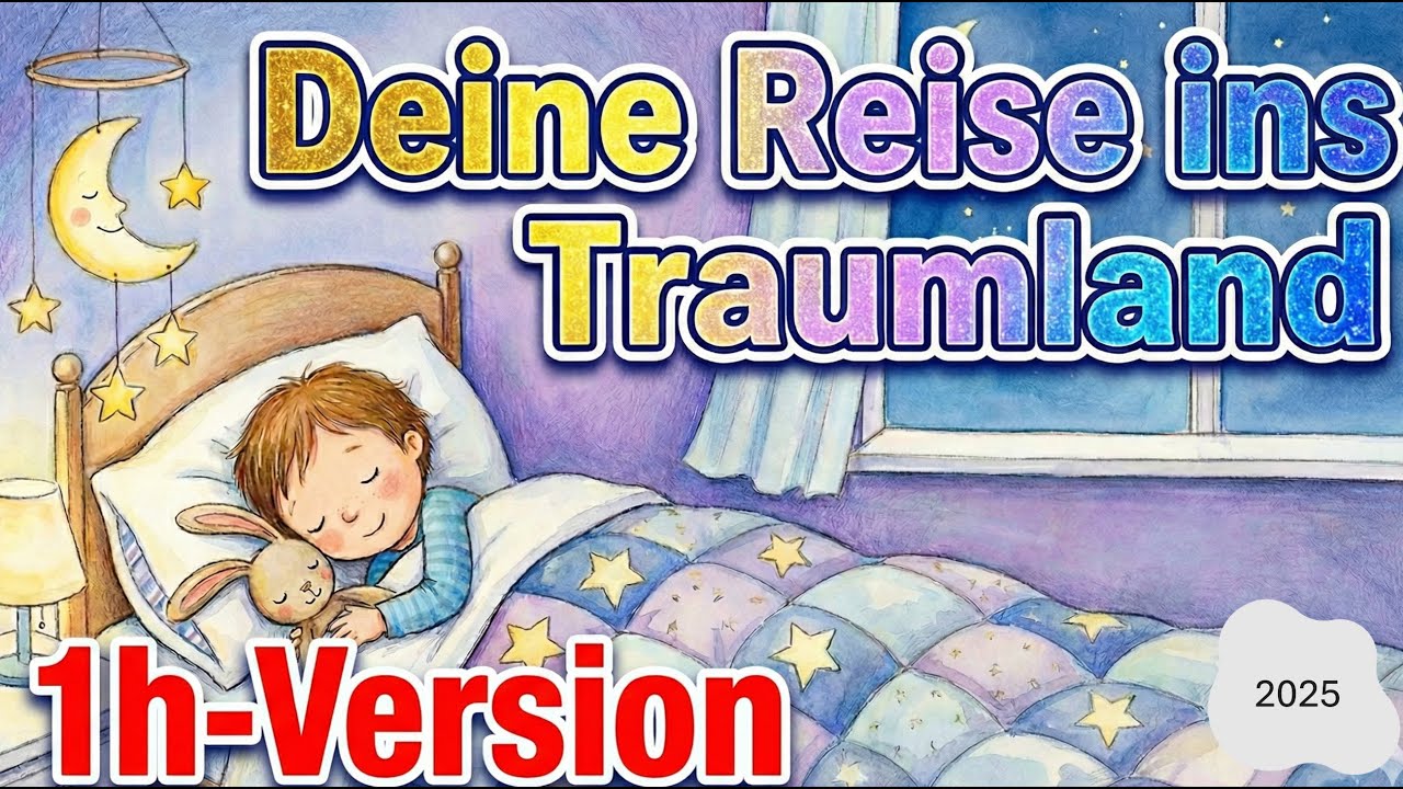 Deine Reise ins Traumland (1h-Version) ✨ Gute Nacht Lied 🌙
