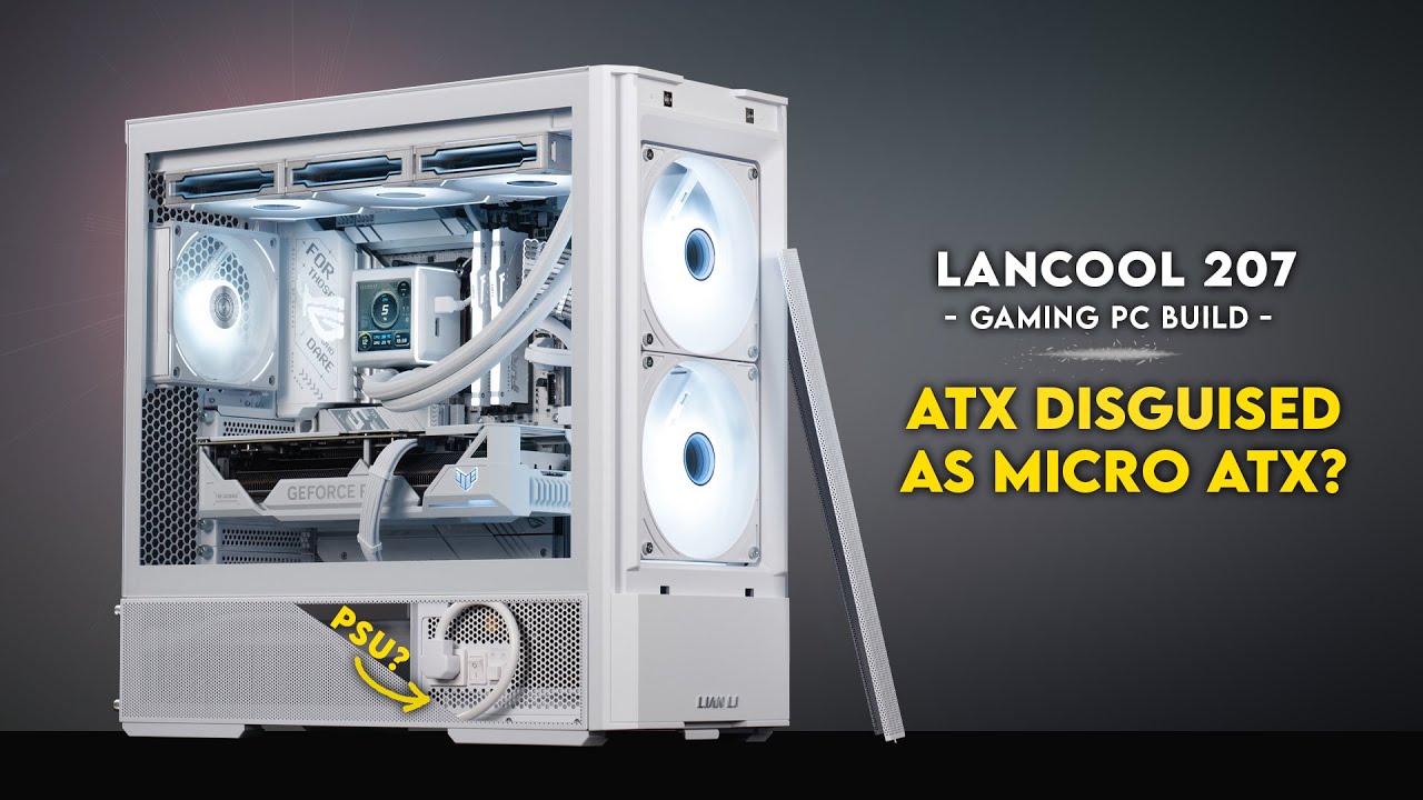 The Lian Li Lancool 207 Changes Things… | All White RTX 4070 Ti Super Gaming PC Build