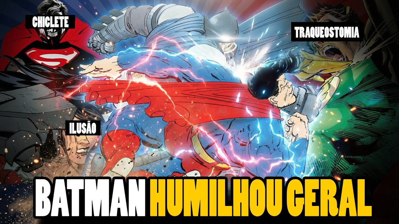 AS MAIORES VITÓRIAS HUMILHANTES do BATMAN