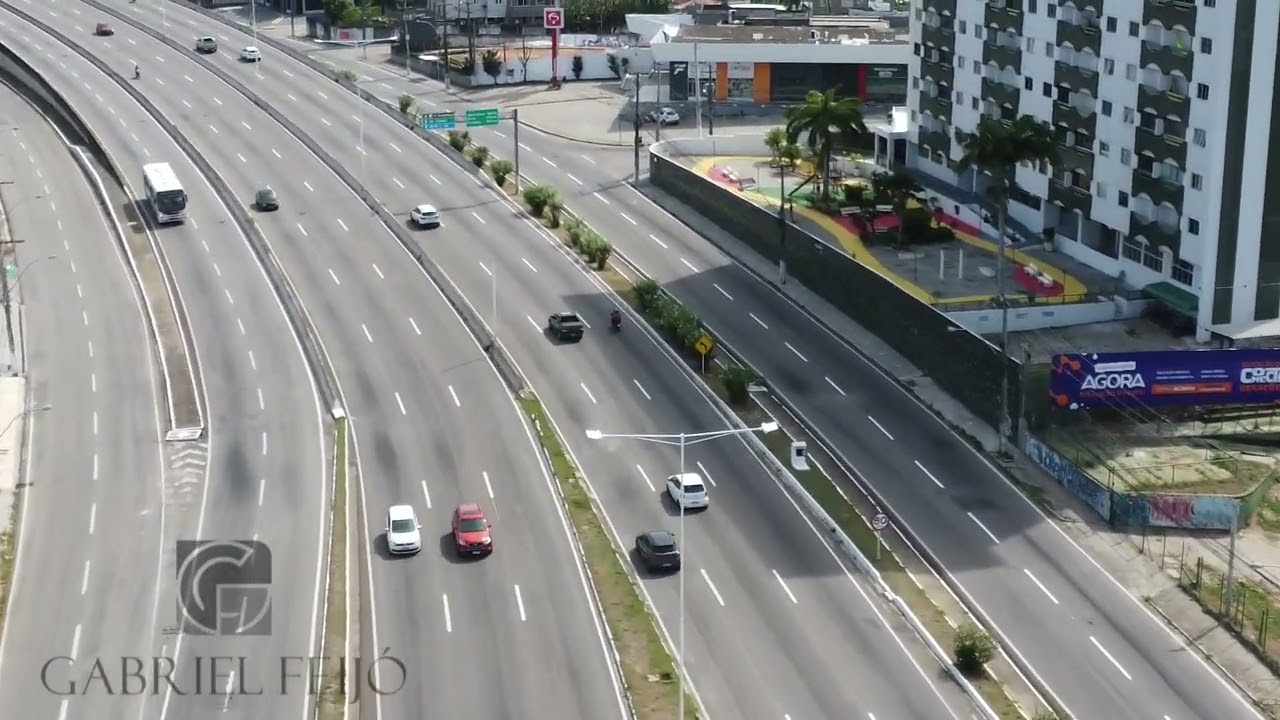 Drone Natal Rn - Passeio pela Hermes ate candelaria.
