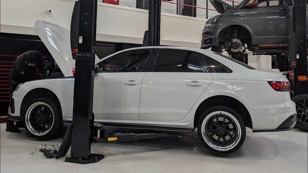 Audi s4 TDI V6 - carbon clean - walnut blasting method