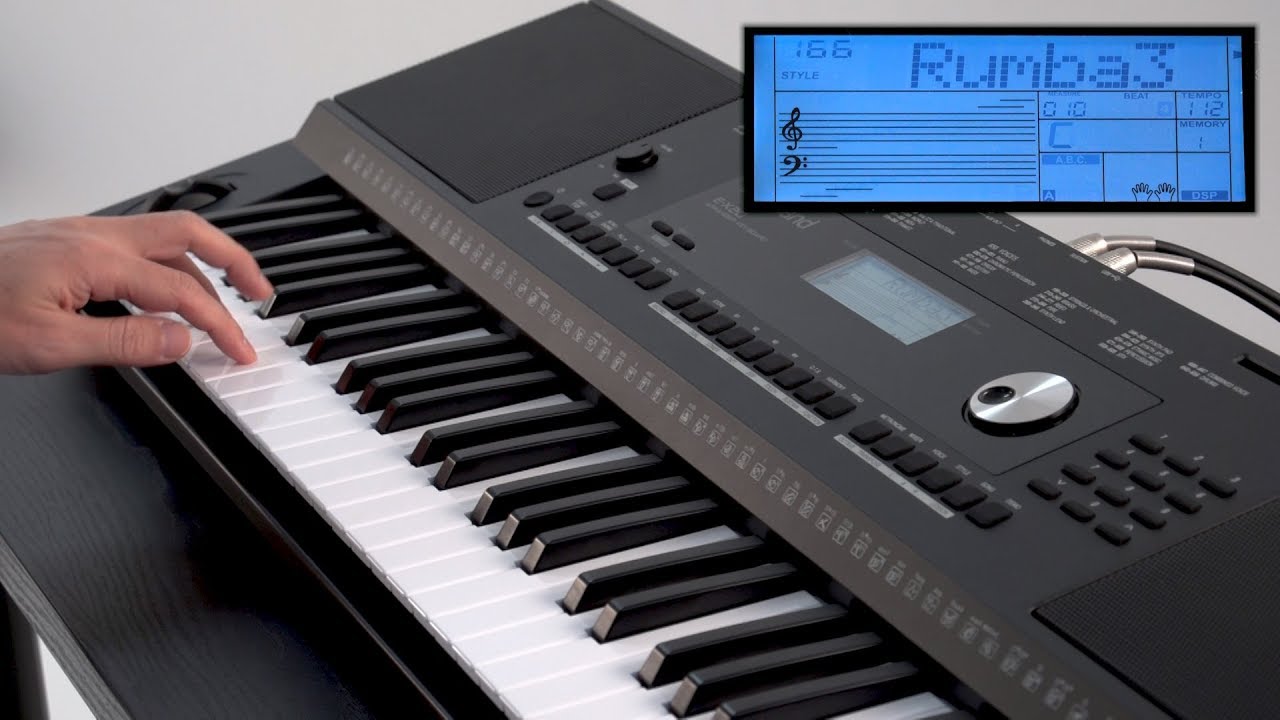 “Play CHORD” Roland E-X20 #03