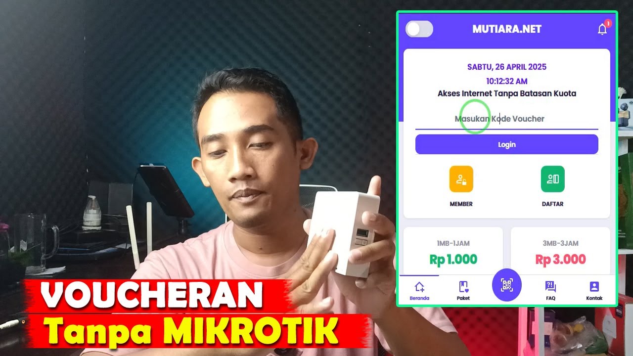 Auto Hemat! Cara Voucheran di stb OPENWRT Tanpa MIKROTIK - VOUCHERAN